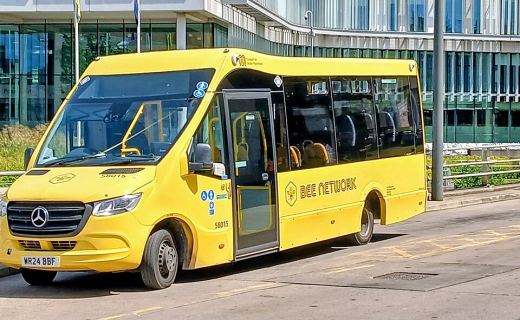 Bee Network — Integrated network — bus, tram and rail