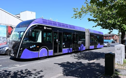 Belfast Metro & Glider — Integrated network — bus rapid transit and city bus