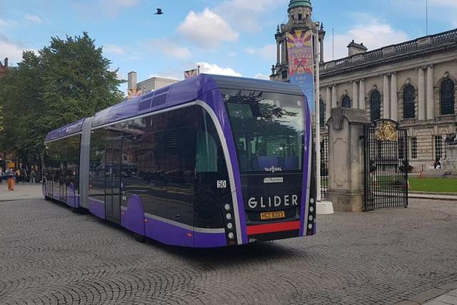 A Glider in central Belfast