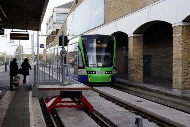 A tram at Wimbledon