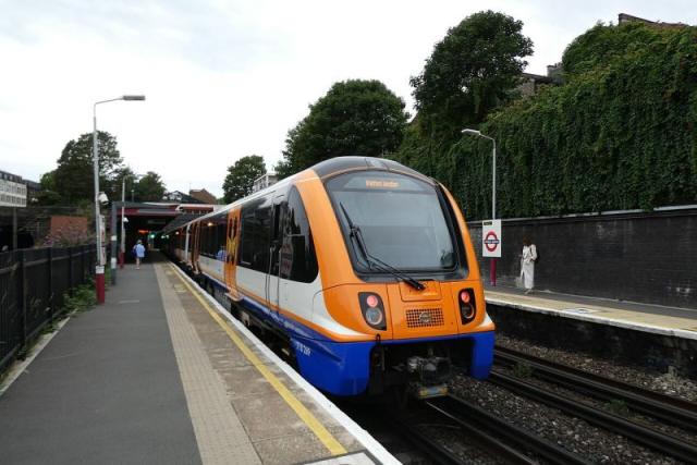 A London Overground train