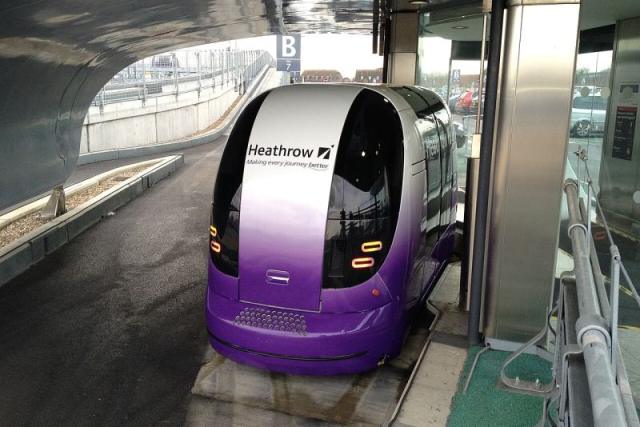 Heathrow Terminal 5 pods